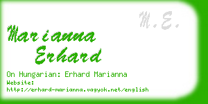 marianna erhard business card